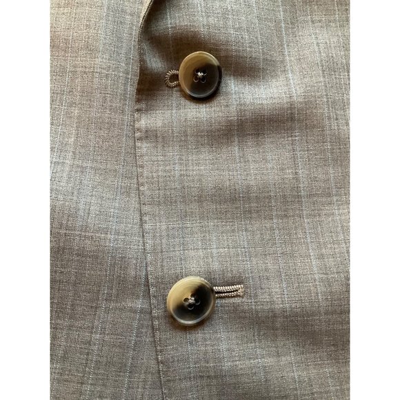 Ermenegildo Zegna Sz.50 C Blazer Sport Coat High Performance Wool and Silk Plaid - Picture 7 of 14